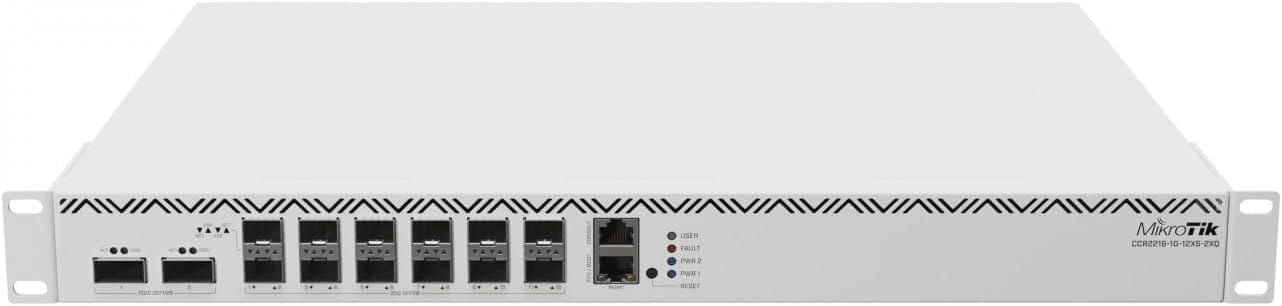 4144yblPWUL._AC_SL1440_ 4144yblPWUL. AC SL1440 - Mikrotik Cloud Core Router CCR2216-1G-12XS-2XQ Gigabit Ethernet 16GB of RAM RouterOS L6