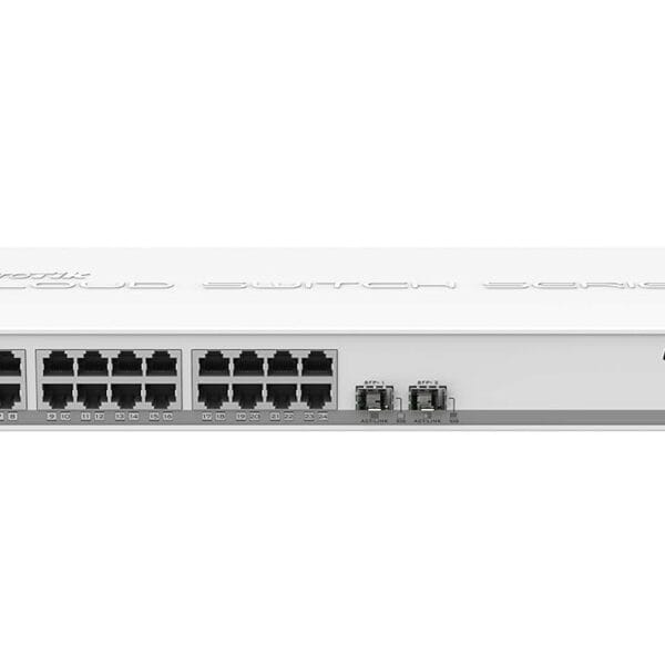 Mikrotik CSS326-24G-2S+RM 24 port Gigabit Ethernet switch with two SFP+ ports