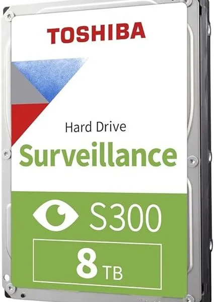 Toshiba HDWT380UZSVA 8TB S300 3.5" Surveillance Hard Drive