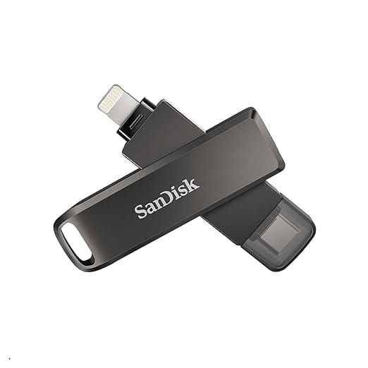 61pq9MKVvcL._SX522_ 61pq9MKVvcL. SX522 - SANDISK 128GB IXPAND FLASH LUXE- SDIX70N-128G-GN6NE