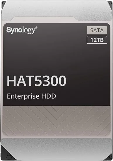Synology HAT5300-12T 12 TB Hard Drive - 3.5" Internal - SATA (SATA/600)