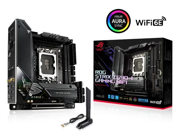 ASUS Rog Strix Z690-I WiFi LGA1700 Gaming Motherboard