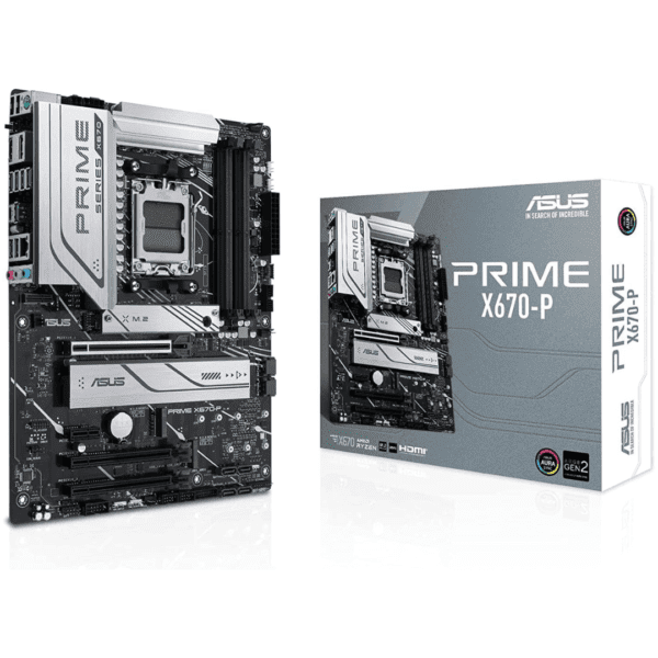 ASUS Prime X670-P Socket AM5 ATX Motherboard