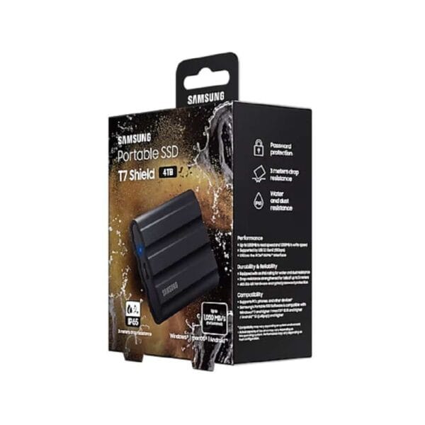 SAMSUNG 4TB T7 SHIELD - MU-PE4T0S/WW
