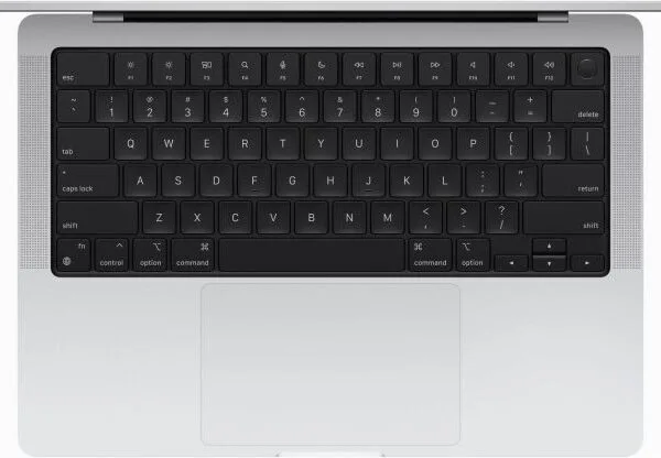 Apple MacBook Pro MR7J3 2023 14 Inch Liquid Retina XDR Display With M3 Chip 8‑Core CPU 10‑Core GPU 8GB Unified Memory 512GB SSD Storage  -Silver - English Keyboard