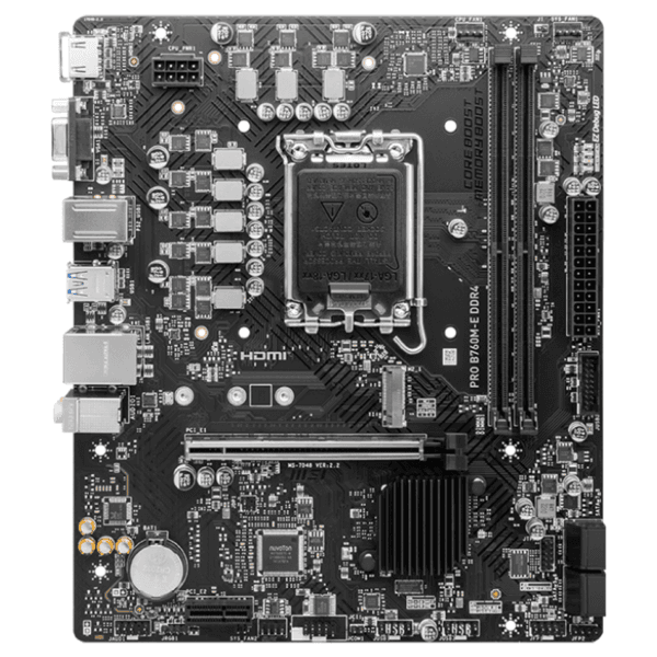 MSI PRO B760M-E DDR4 Motherboard