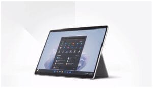 s4 - Microsoft Surface Pro 9 i7-1255U processor , 16GB RAM, 512GB SSD, 13” PixelSense Flow Display, Windows 11 PRO, Color PLATINUM, 1 Year Warranty | QIY-00007