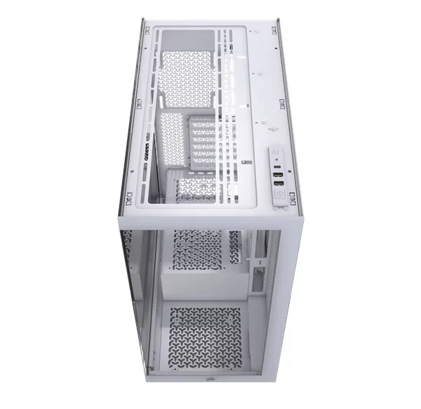 CORSAIR CASE 3500X TEMPERED GLASS MID-TOWER, WHITE