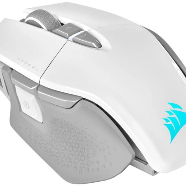 Corsair M65 Ultra RGB Wireless Tunable FPS Gaming Mouse - White