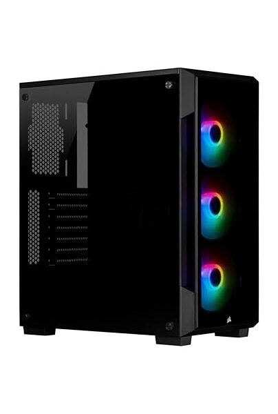 CORSAIR ICUE 220T RGB BLACK FRONT GLASS EDITION