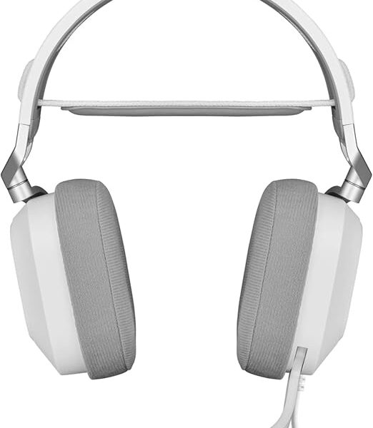 HS80 RGB USB WIRED GAMING HEADSET — WHITE (EU)