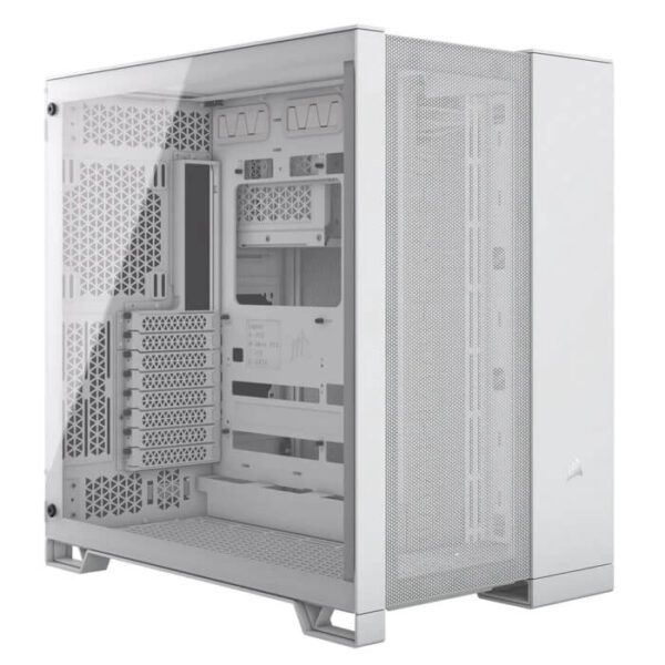 CORSAIR CASE 6500D AIRFLOW TEMPERED GLASS MID-TOWER, WHITE