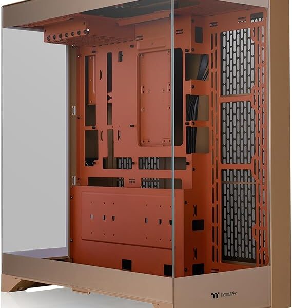 Thermaltake CTE E550 TG Gravel Sand Mid Tower ATX Case; 3 Tempered Glass Panels; CA-1Z8-00MGWN-00