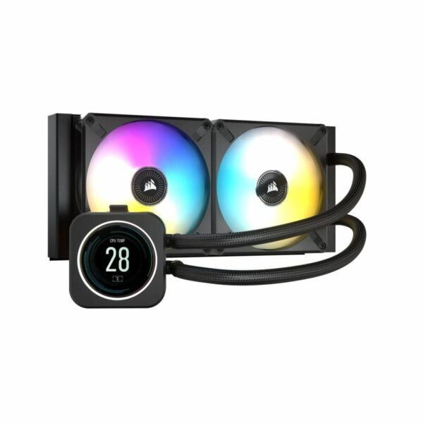 CORSAIR LIQUID CPU COOLER ICUE H100I ELITE LCD