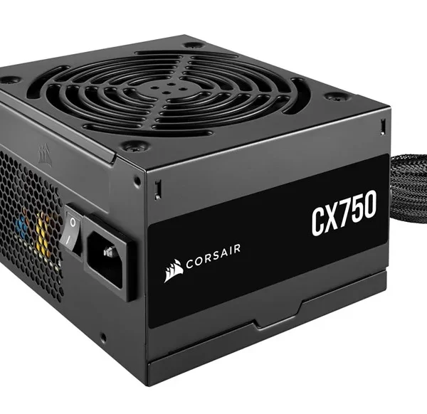 CORSAIR PSU CX SERIES, CX750, 750 WATT, 80 PLUS BRONZE