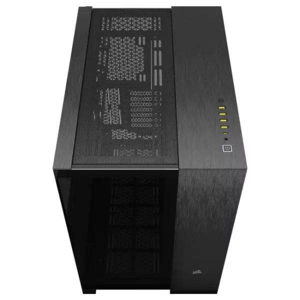 CORSAIR CASE 6500X TEMPERED GLASS MID-TOWER, BLACK/OBSIDIAN ALUMINUM