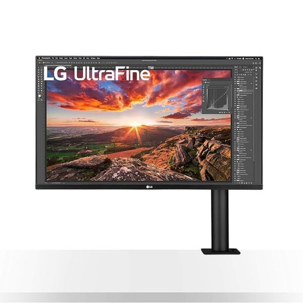 LG 32UN880-B 32 Inch UltraFine Display Ergo 4K Hdr10 Monitor (32UN880-B)