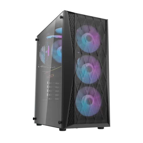 Darkflash DK352 Plus BLACK ATX PC Case
