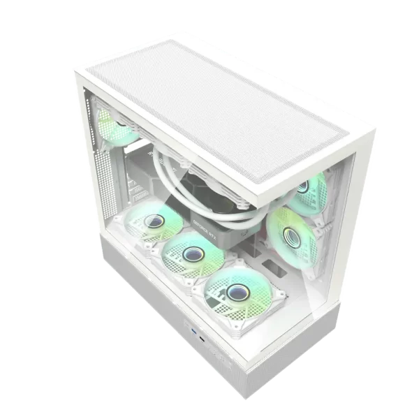 DARKFLASH DPX90 Glass ATX case with 3 ARGB fans Pre-installed