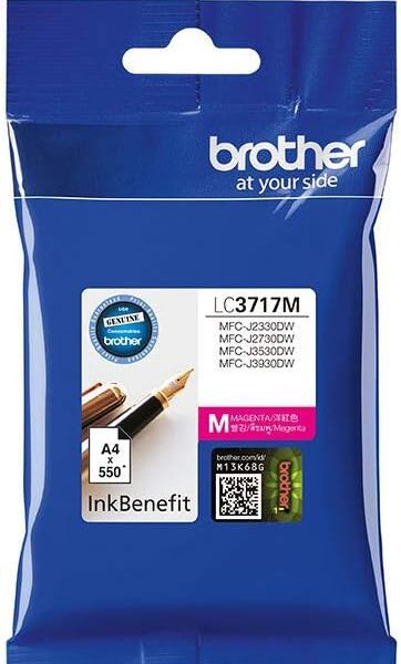 Brother Genuine Lc3717M High Yield Magenta Printer Ink Cartridge