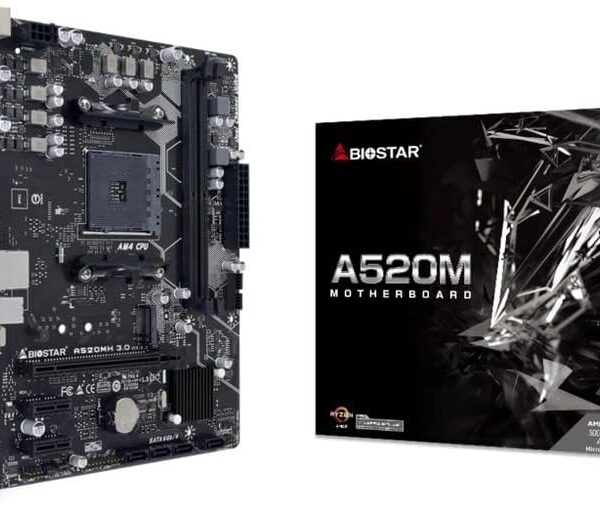 Biostar A520MH 3.0 Ver. 6.0 Micro ATX Motherboard