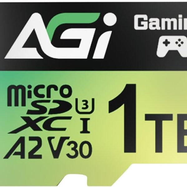 AGI 1TB TF138 MicroSD Memory, High-Capacity Storage Suit for Gaming