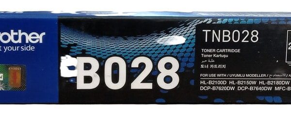 Brother TNB028 Black Toner Cartridge - Yield ~2,600 Pages