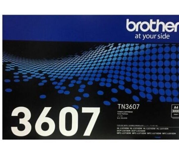 Brother TN3607 Standard Yield Black Toner Cartridge