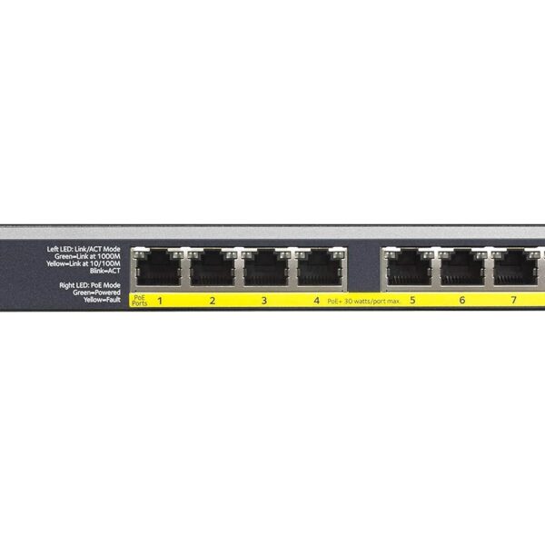 NETGEAR 8-Port Gigabit Ethernet PoE+ Unmanaged Switch with FlexPoE (60W)