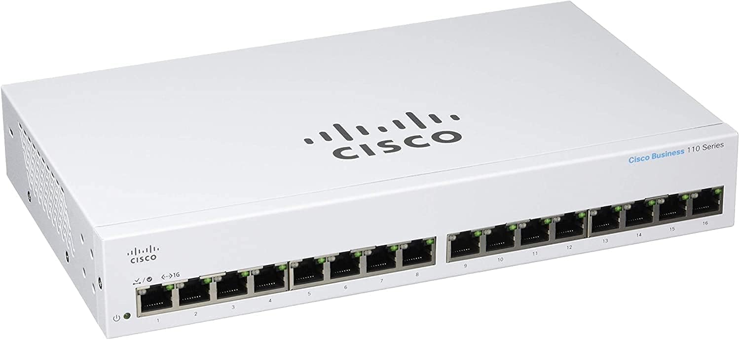 CBS110-16T CBS110 16T 1 - Cisco CBS110-16T-EU 16-Port Unmanaged Switch