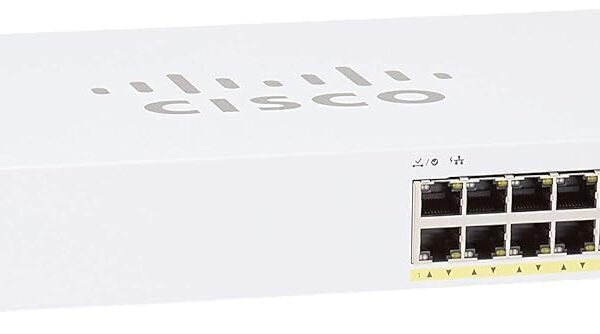 Cisco CBS110-24PP-EU 110 Series Unmanaged 24-Port Rack-Mountable Ethernet Switch