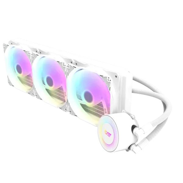 DARKFLASH AURA DA 360 Liquid CPU Cooler | DA360-WHITE