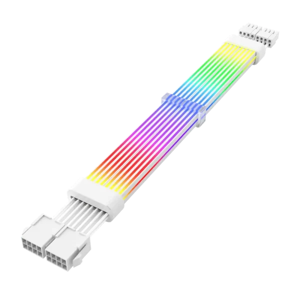 DARKFLASH LG02 ARGB POWER EXTENTION CABLE | LG02-WHITE