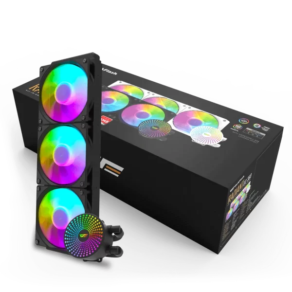 DARKFLASH Radiant DC 360 Liquid CPU Cooler |  DC360-BLACK