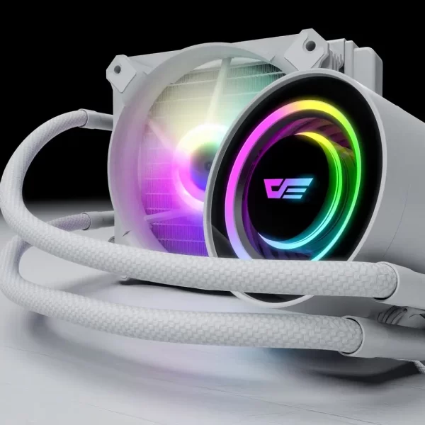 DARKFLASH Twister DX120 Liquid CPU Cooler | DX120-WHITE