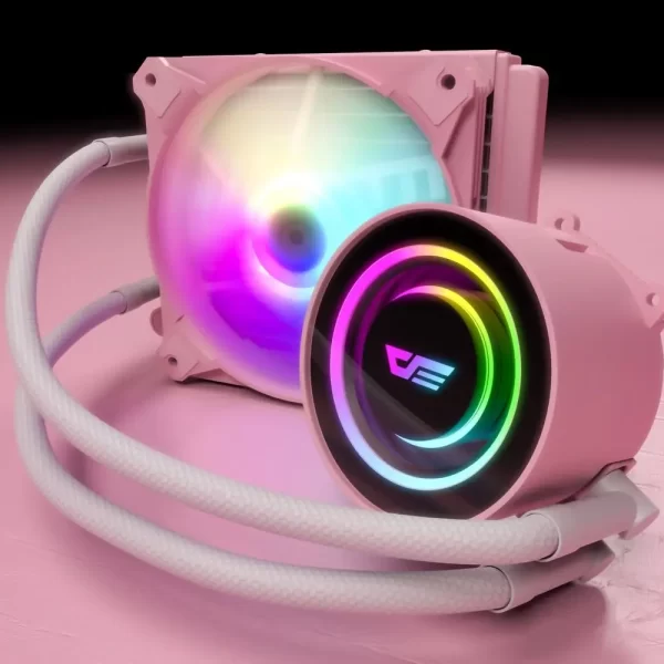 DARKFLASH Twister DX120 Liquid CPU Cooler | DX120-PINK