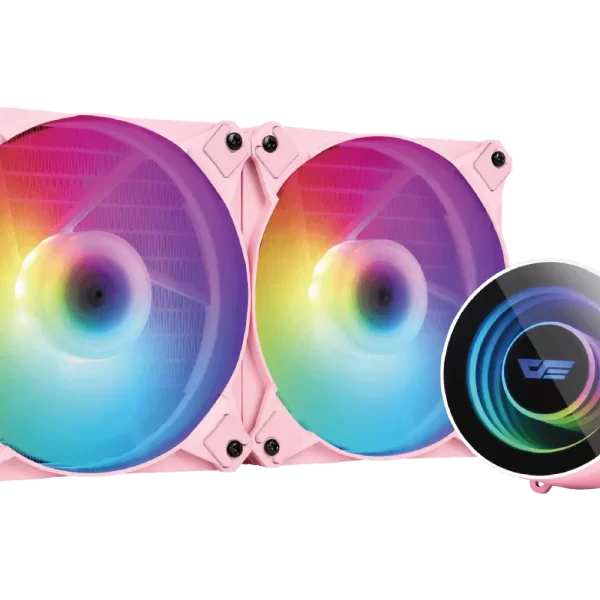 DARKFLASH Twister DX240 Liquid CPU Cooler |  DX240-PINK