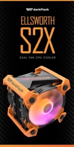 Ellsworth S2X Air CPU Cooler PAGE - DARKFLASH Ellsworth S2X Air CPU Cooler | Intel & AMD Support