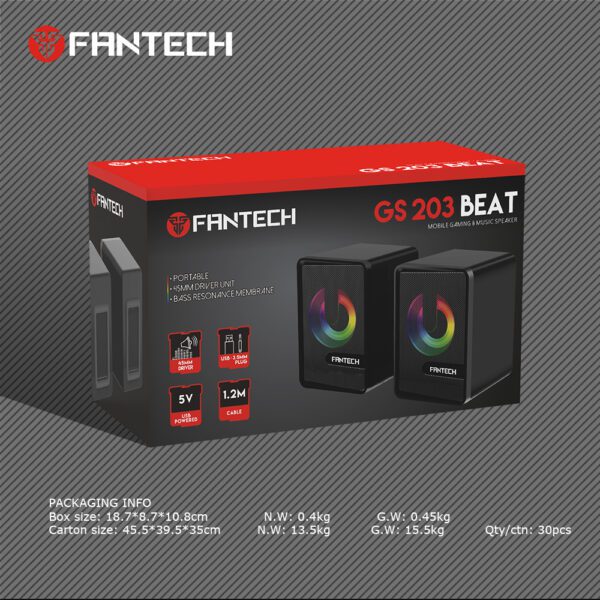 FANTECH BEAT GS203 GAMING MUSIC SPEAKER