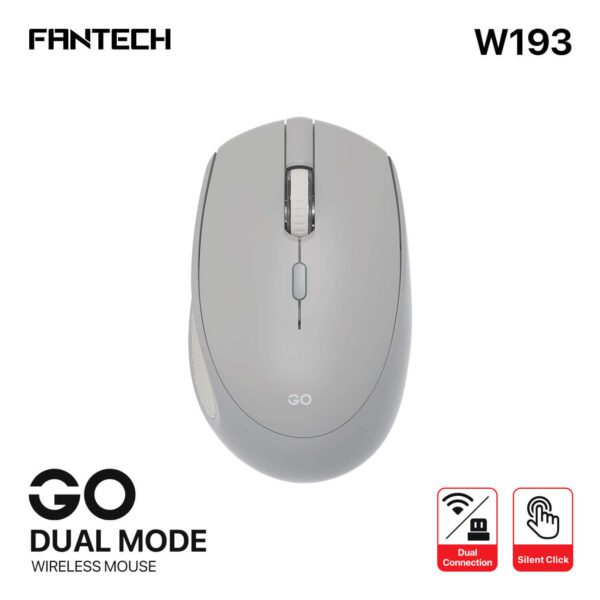 FANTECH W193 WIRELESS MOUSE GREY