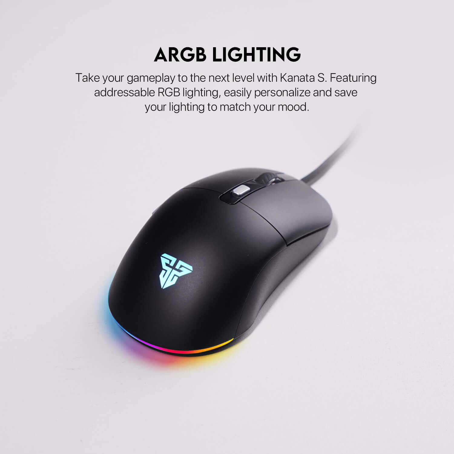 FANTECH KANATA VX9S GAMING MOUSE 4 - VX9S GAMING MOUSE BLACK, WHITE