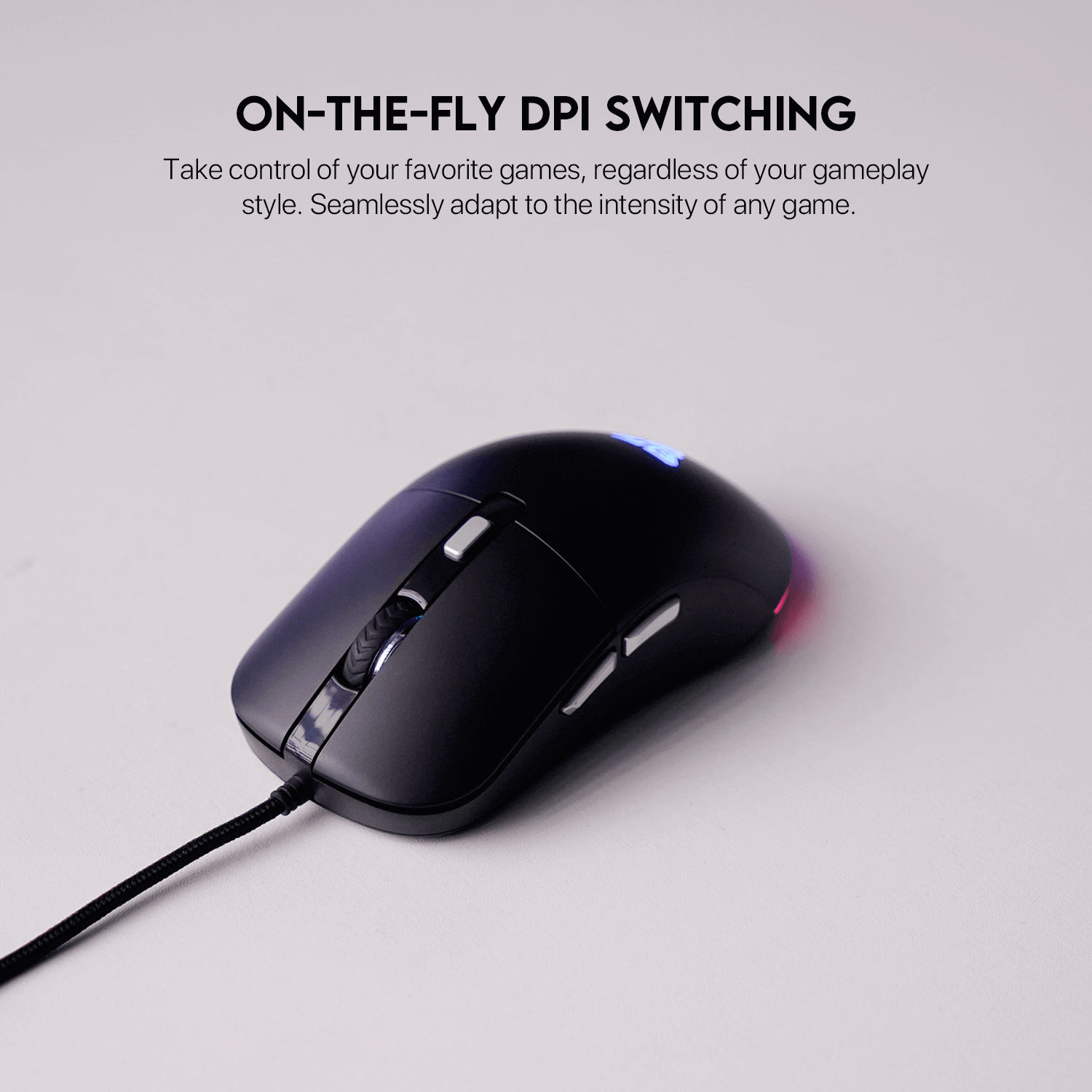 FANTECH KANATA VX9S GAMING MOUSE 5 - VX9S GAMING MOUSE BLACK, WHITE