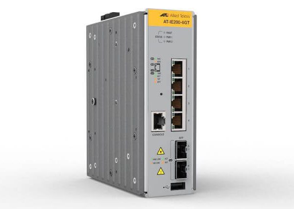 Allied Telesis AT-IE200-6GT-80 Network LAN Switch-6 PORT