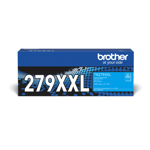 Brother TN-279XXLC Toner Cartridge Super High Yield Cyan
