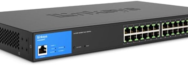 Linksys 24-Port Managed Gigabit PoE+ Switch with 4 10G SFP+ (LGS328MPC)