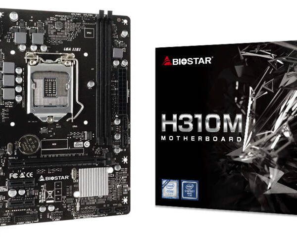 Biostar H310MHP 3.0 Ver. 7.0 Micro ATX Intel Motherboard