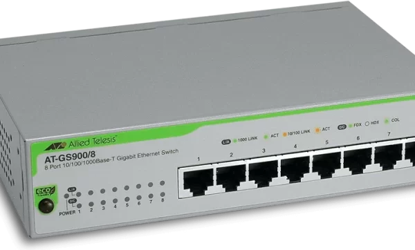 Allied Telesis AT-GS900/8 NETWORK LAN SWITCH