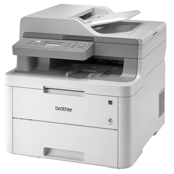 Brother DCP-L3551CDW : Wireless Colour LED 3-in-One, Duplex Mobile Print ADF
