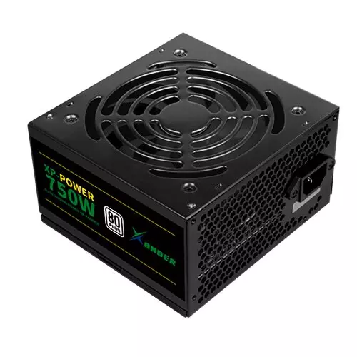Xander  XP-750W Power Supply, 80 Plus White, 120mm Fan, UK Power Cord