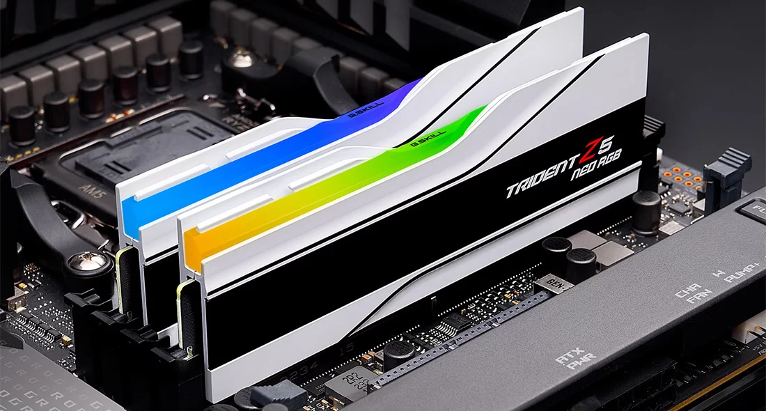 172343037012 172343037012 - G.SKILL DDR5 6400MHZ 32GB (2X16GB) AMD EXPO TRIDENT Z5 NEO RGB